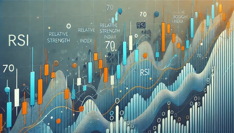 تصویری از اندیکاتور شاخص قدرت نسبی (RSI)
