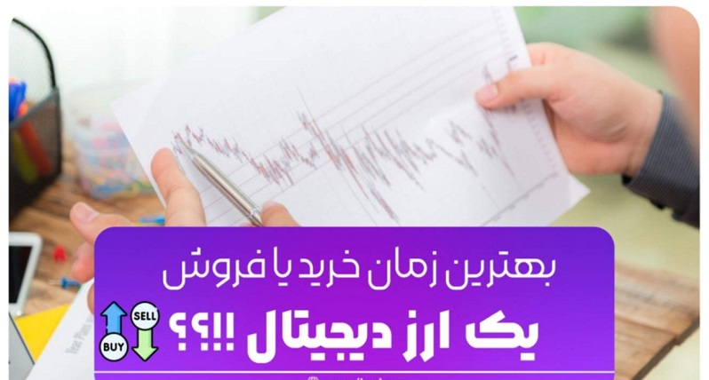 تصویری از زمان مناسب برای فروش ارز دیجیتال