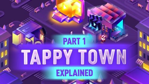 تصویری از آموزش کامل بخش تپی تاون (Tappy Town) در بازی تپ سواپ