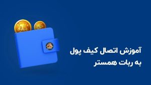 تصویری از آموزش وصل کردن کیف پول به همستر کامبت