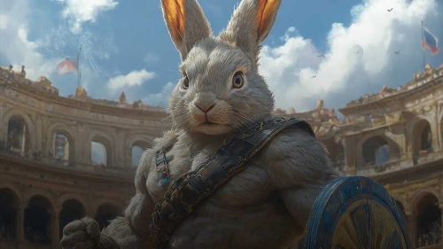 تصویری از بخش بتل (Battle) بازی راکی ربیت