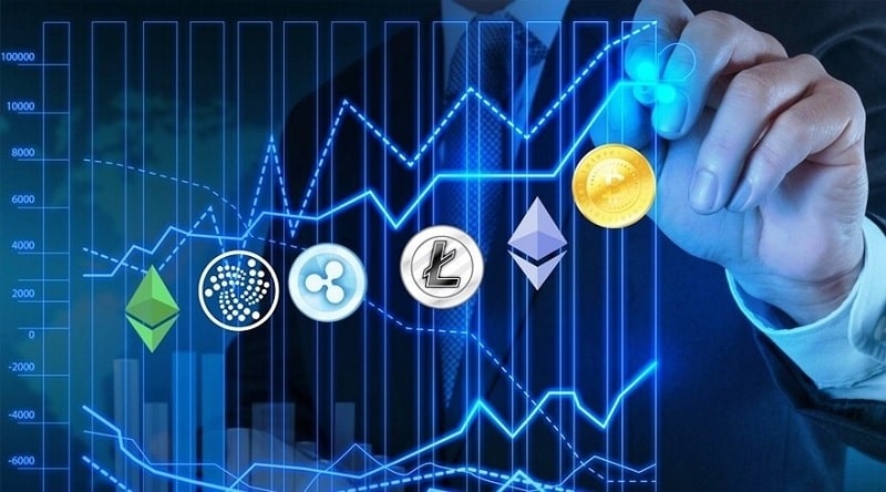 تصویری از مفهوم عرضه کل ارز دیجیتال