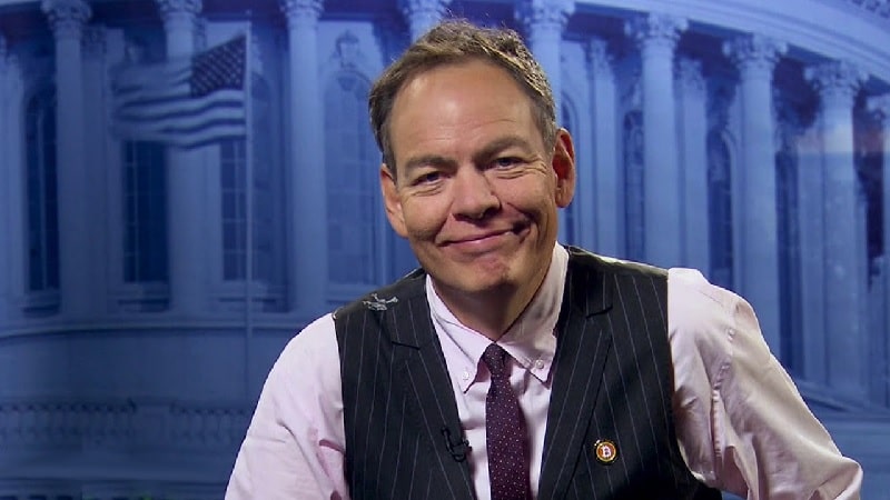 تصویری از مکس کایزر (Max Keiser)