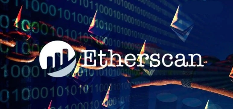 تصویری از ویژگی های اتر اسکن Etherscan