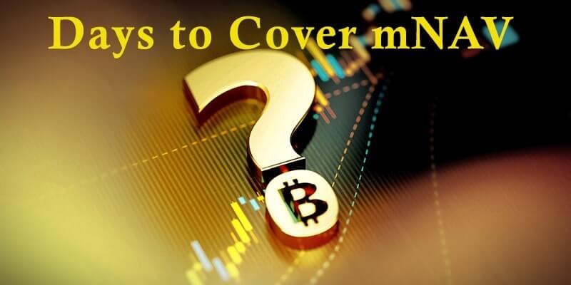 شاخص Days to Cover mNAV