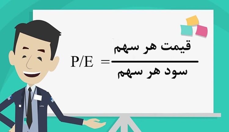 فرمول نسبت قیمت به درآمد (P/E)