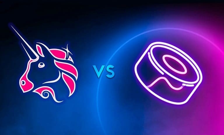 نماد یونی سواپ و سوشی سواپ