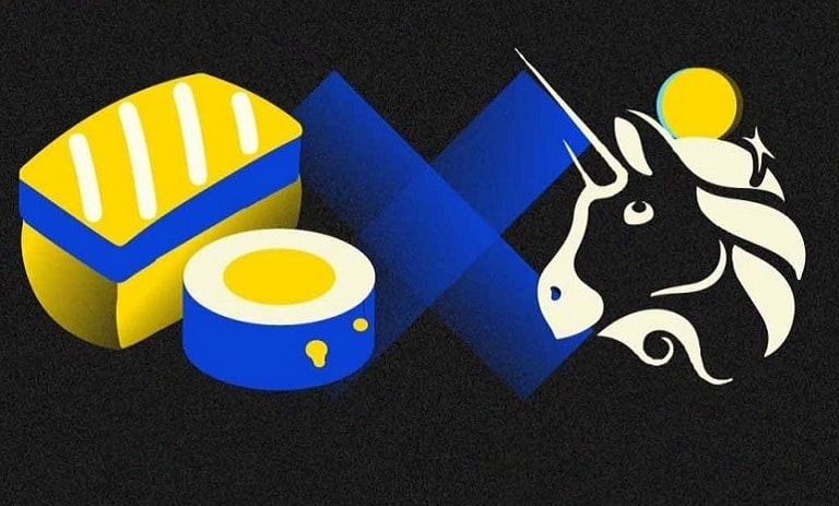 لوگوی یونی سواپ و سوشی سواپ