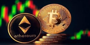 سکه بیت کوین و اتریم