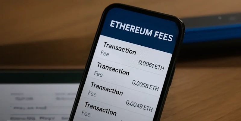 کارمزد اتریوم در گوشی